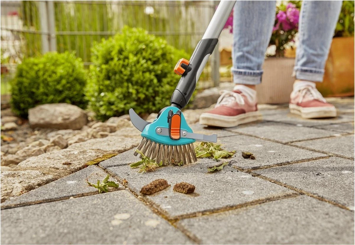 Gardena Voegenkrabber 3-in-1 Combisysteem 23,5 X 13,4 Cm Blauw 2 Gardena Voegenkrabber 3-in-1 Combisysteem 23,5 X 13,4 Cm Blauw - Afbeelding 2