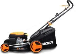 FUXTEC Grasmaaier Benzine - 46cm - Zelfrijdend / Zelftrekkend / Achterwielaandrijving - Mulchfunctie - Opvangbak 50L - FX-RM4646 21 FUXTEC Grasmaaier Benzine - 46cm - Zelfrijdend / Zelftrekkend / Achterwielaandrijving - Mulchfunctie - Opvangbak 50L - FX-RM4646 -Gardena Verkoopwinkel 1200x856