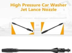 Merkloos 140 Bar Hogedrukspuitlans - Hogedrukreiniger Kärcher-opzetstuk - Verstelbare Sproeikop Voor Karcher Hogedrukreiniger - Accessoire Voor Karcher K1 K2 K3 K4 K5 K6 K7 -Gardena Verkoopwinkel 1200x889 1