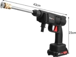 Merkloos Elektrische Accu-Hogedrukreiniger - 1.2mpa - Multifunctioneel Mondstuk - Draagbaar Oplaadbaar Snoerloos - Reinigingsspuitpistool - Met Rijke Accessoires - Voor Auto, Tuin, Terras, Raam - Zwart 19 Merkloos Elektrische Accu-Hogedrukreiniger - 1.2mpa - Multifunctioneel Mondstuk - Draagbaar Oplaadbaar Snoerloos - Reinigingsspuitpistool - Met Rijke Accessoires - Voor Auto, Tuin, Terras, Raam - Zwart -Gardena Verkoopwinkel 1200x899 2