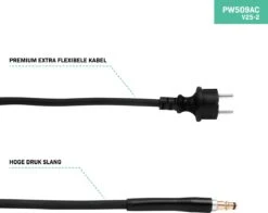 VONROC PRO Hogedrukreiniger V25-2 – 2500W – 195 Bar – 468 L/h – Duurzame Inductiemotor – Incl. 8m Slang, Slanghaspel, Terrasreiniger, Reinigingstank En Meer 16 VONROC PRO Hogedrukreiniger V25-2 – 2500W – 195 Bar – 468 L/h – Duurzame Inductiemotor – Incl. 8m Slang, Slanghaspel, Terrasreiniger, Reinigingstank En Meer -Gardena Verkoopwinkel 1200x952