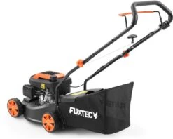 FUXTEC Grasmaaier Benzine - 41cm - 80cc - Duwmaaier - Opvangbak 45L - FX-RM4180 -Gardena Verkoopwinkel 1200x964