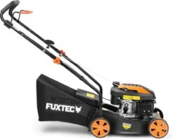 FUXTEC Grasmaaier Benzine - 41cm - 80cc - Duwmaaier - Opvangbak 45L - FX-RM4180 -Gardena Verkoopwinkel 1200x967