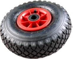 Benson Bolderkarwiel Steekwagenwiel Met Luchtband 3.00-4 | Asgatdiameter 20mm Rollager | Hoogte Wiel 26cm -Gardena Verkoopwinkel 1200x970