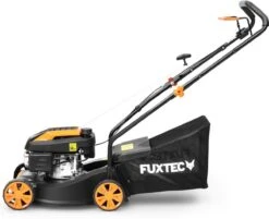 FUXTEC Grasmaaier Benzine - 41cm - 80cc - Duwmaaier - Opvangbak 45L - FX-RM4180 -Gardena Verkoopwinkel 1200x976 1