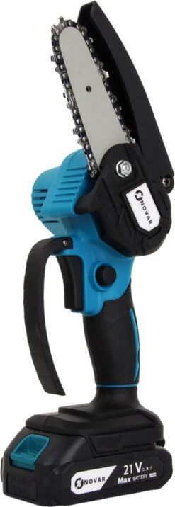 NovarGarden® Mini Kettingzaag NG1 - Met 2x Accu - Takkenzaag - Snoeizaag - Electrisch - Handzaag - Boomzaag - 21V 15 NovarGarden® Mini Kettingzaag NG1 - Met 2x Accu - Takkenzaag - Snoeizaag - Electrisch - Handzaag - Boomzaag - 21V -Gardena Verkoopwinkel 414x1200