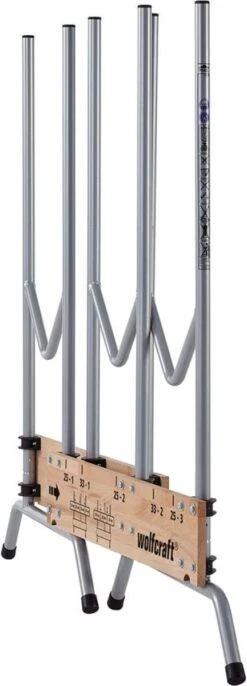 Wolfcraft - Professionele Zaagbok - Voor Kettingzaag - Hout - Opbouwbare, Stabiele Zaagbok Voor Brandhout - 5121000 - 10 JAAR GARANTIE -Gardena Verkoopwinkel 432x1200 1