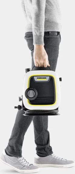 Kärcher K Mini Plus Hogedrukreiniger - 1400W - 360 L/u - Incl. Extra Dunne PremiumFlex Slang 18 Kärcher K Mini Plus Hogedrukreiniger - 1400W - 360 L/u - Incl. Extra Dunne PremiumFlex Slang -Gardena Verkoopwinkel 521x1200