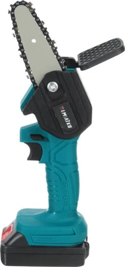 Merkloos Mini Accu Kettingzaag - 4 Inch Elektrische Boomzaag - Handkettingzaag - Met 2 Accu En 1 Oplader - Voor Tuinboom Ranch Bomen Snijden Hout- Blauw -Gardena Verkoopwinkel 560x1200 2