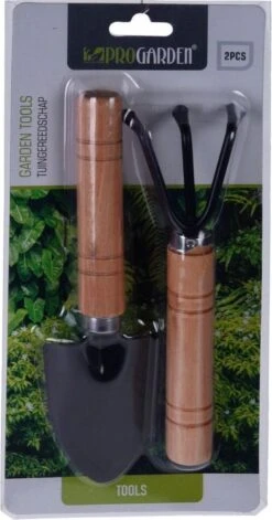 Pro Garden Schep En Hark Mini - Kinderen - Kamerplanten - Tuingereedschapsetje - Tuinieren -Gardena Verkoopwinkel 629x1200