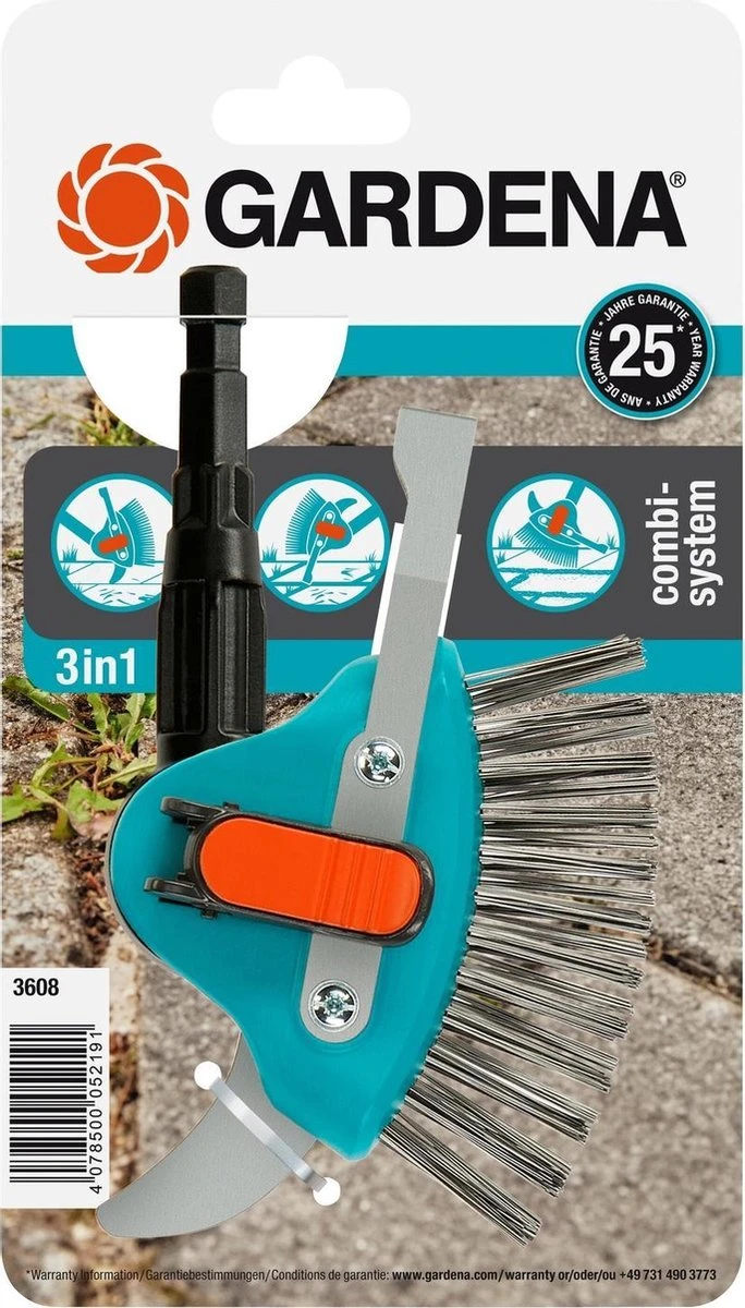 Gardena Voegenkrabber 3-in-1 Combisysteem 23,5 X 13,4 Cm Blauw 5 Gardena Voegenkrabber 3-in-1 Combisysteem 23,5 X 13,4 Cm Blauw - Afbeelding 5