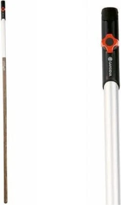 GARDENA Combisysteem Houtensteel 150cm FSC Essenhout / Aluminium -Gardena Verkoopwinkel 711x1200