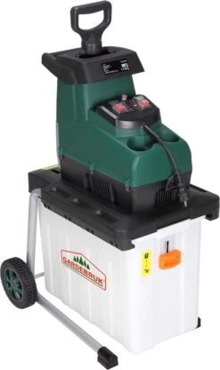 Gardebruk Hakselaar Elektrisch 2800W - 45mm Takdikte - Opvangbak 60 L -Gardena Verkoopwinkel 713x1200