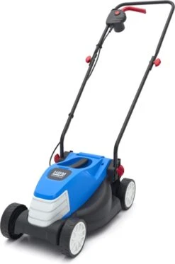 Merkloos 1300W Electrische Grasmaaier / Gazonmaaier 32 Cm Snijhoogtes 25-45-65 Mm 25 Liter Opvangbak -Gardena Verkoopwinkel 795x1200