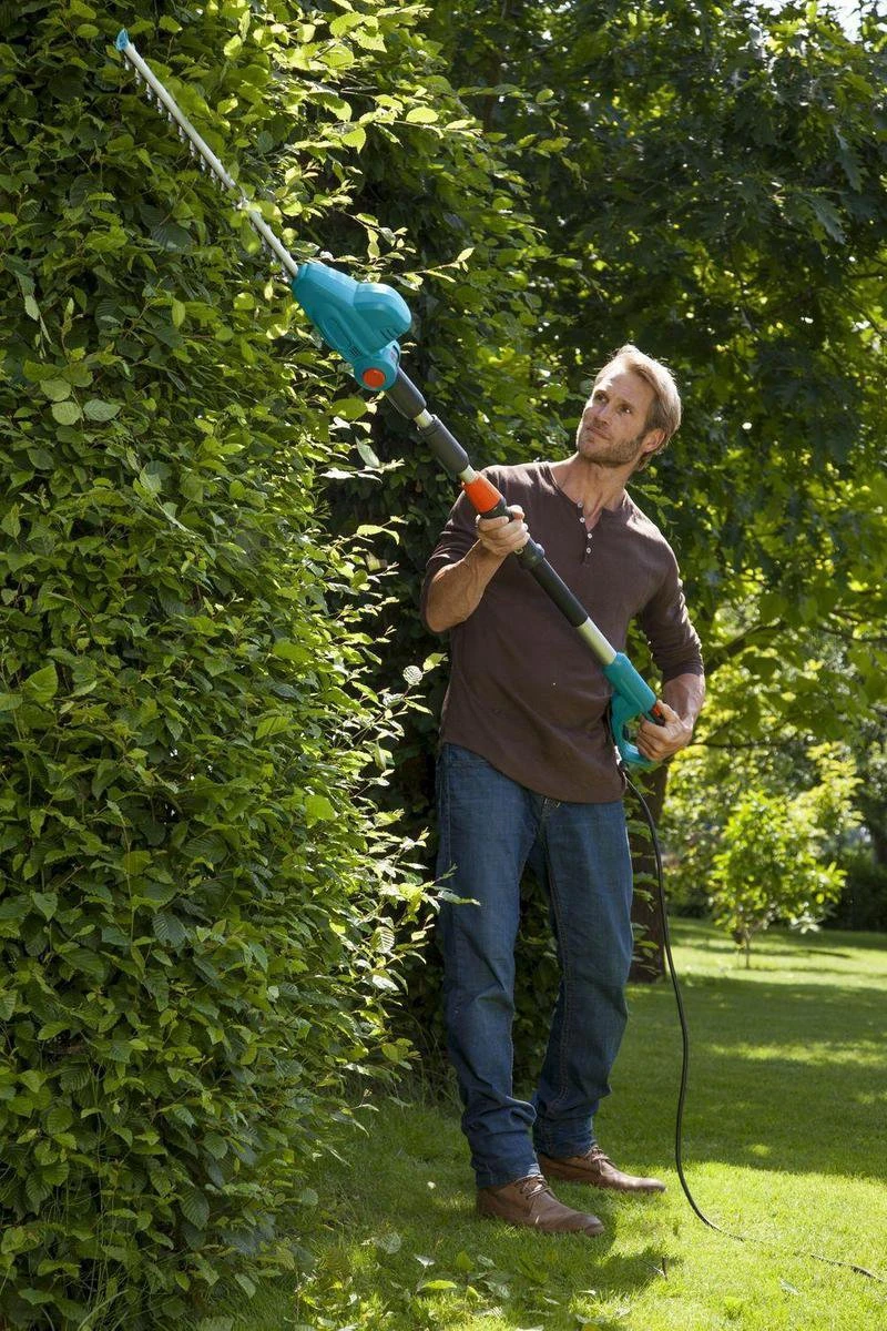 GARDENA - Telescopische THS 500/48 - Heggenschaar (gemotoriseerd) - 48 Cm Meslengte - 25 Mm Tandmes Opening 5 GARDENA - Telescopische THS 500/48 - Heggenschaar (gemotoriseerd) - 48 Cm Meslengte - 25 Mm Tandmes Opening - Afbeelding 5