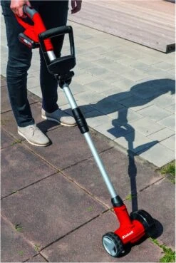 Einhell Accu Voegenreiniger GE-CC 18 Li-Solo Power X-Change (Li-Ion - 18 V - 1200 T/min - Borsteldiameter 10 Cm - Incl. Staal- En Nylonborstel - Zonder Accu En Lader) -Gardena Verkoopwinkel 804x1200 1
