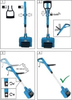 Güde Elektrische Oppervlakte- En Voegenreiniger - MET Telescopische Stang & 4 Voegenborstels - GUB 500 -Gardena Verkoopwinkel 868x1200 3