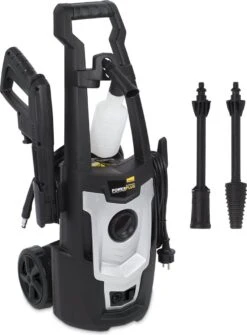 Powerplus POWXG90405 Hogedrukreiniger - 1400W - Max. 110 Bar - 390 L/h - Incl. 5m Slang En Accessoires - Excl. Terrasreiniger - Reiniger Voor Auto, Fiets En Meubelen -Gardena Verkoopwinkel 886x1200
