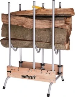Wolfcraft - Professionele Zaagbok - Voor Kettingzaag - Hout - Opbouwbare, Stabiele Zaagbok Voor Brandhout - 5121000 - 10 JAAR GARANTIE -Gardena Verkoopwinkel 933x1200 2