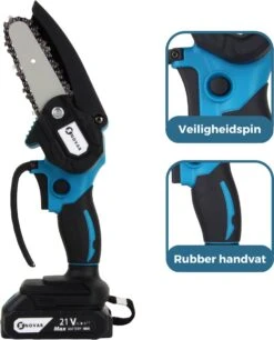 NovarGarden® Mini Kettingzaag NG1 - Met 2x Accu - Takkenzaag - Snoeizaag - Electrisch - Handzaag - Boomzaag - 21V 20 NovarGarden® Mini Kettingzaag NG1 - Met 2x Accu - Takkenzaag - Snoeizaag - Electrisch - Handzaag - Boomzaag - 21V -Gardena Verkoopwinkel 970x1200 7